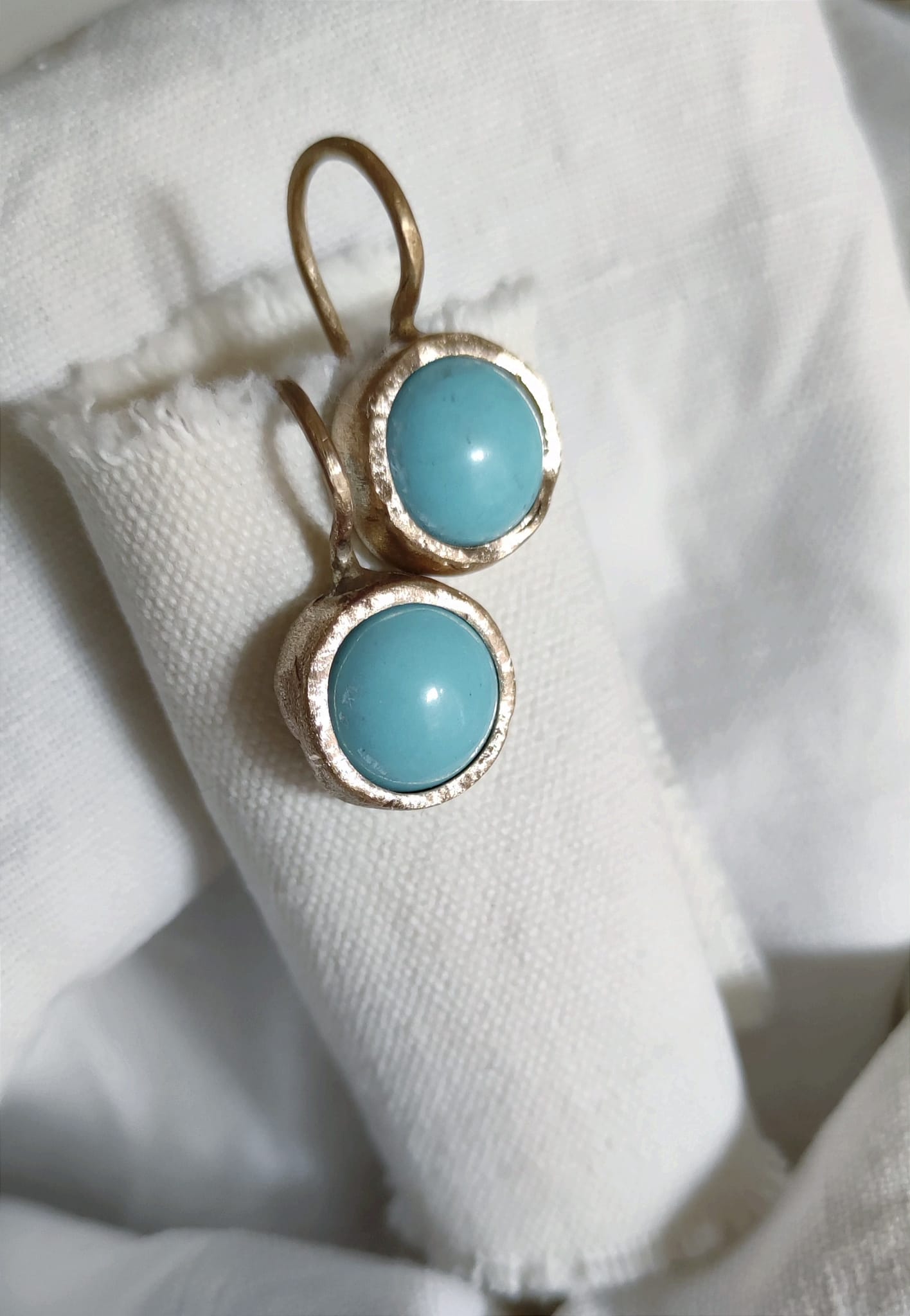 ORECCHINO ARENA TURCHESE