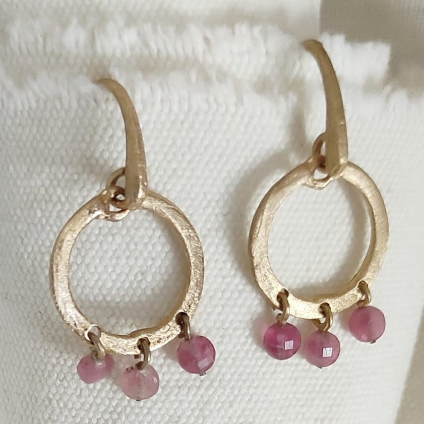 ORECCHINO ISOLA TORMALINE