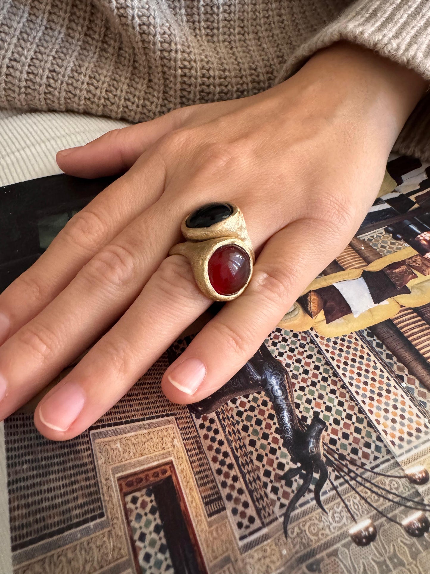 ANELLO ARENA CORNIOLA