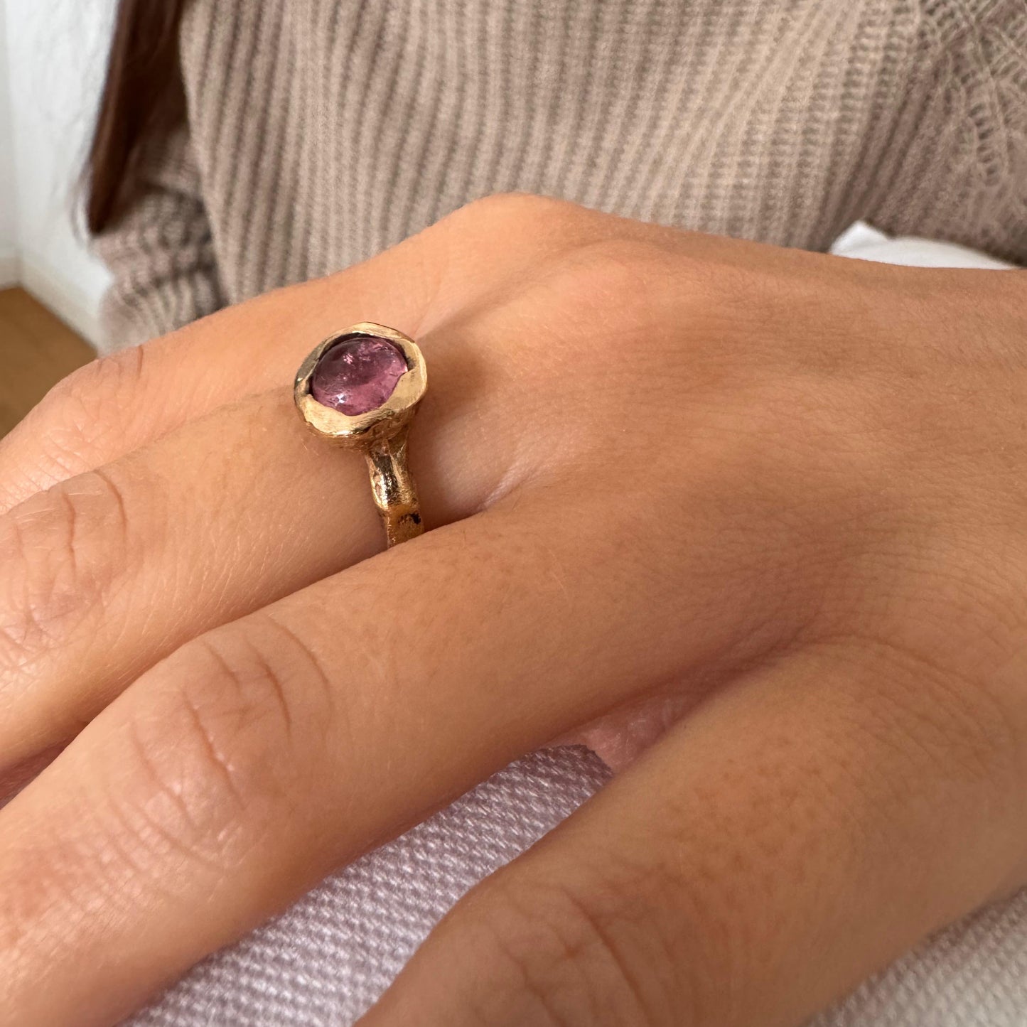 ANELLO MOOD TORMALINA